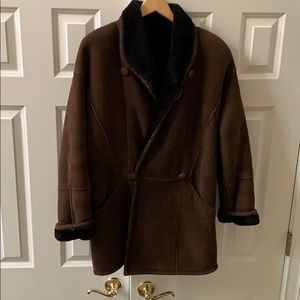 Shearling coat